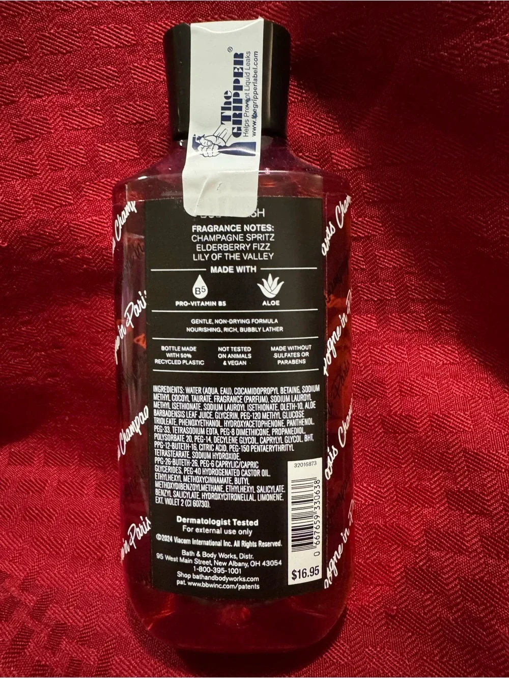 Bath & Body Works Emily in Paris Champagne in Paris Body Wash - Pink, Gold